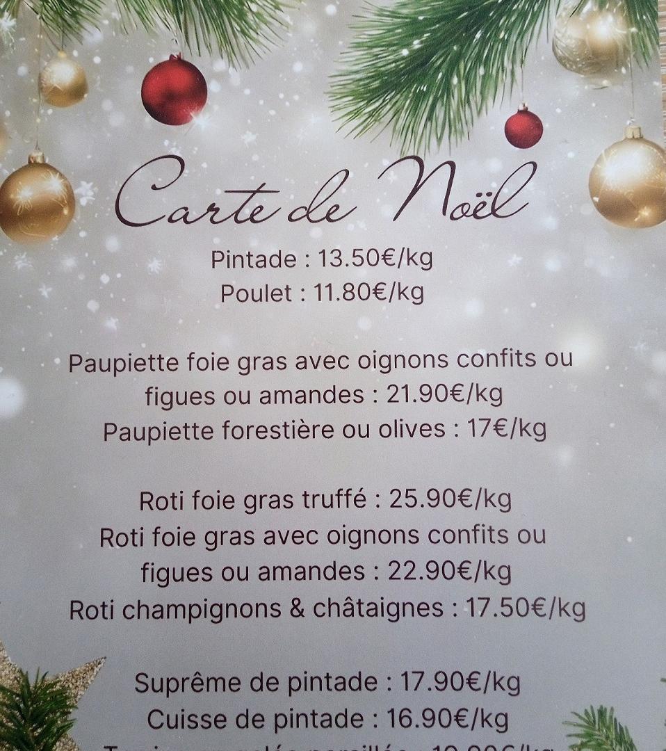 Carte de Noel 2025